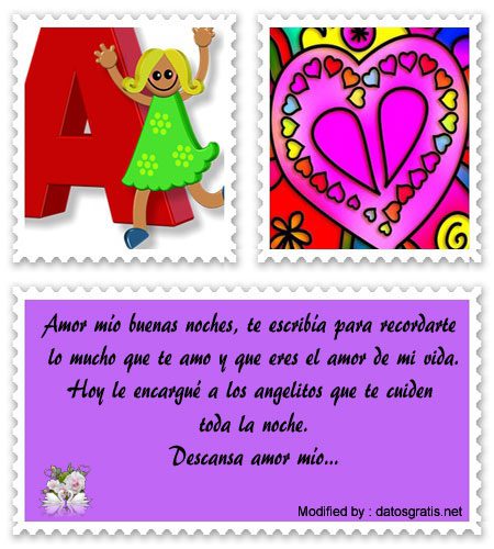 Mensajes de buenas noches mi amor | Frases de dulces sueños Mensajes de buenas noches mi amor | Frases de dulces sueños