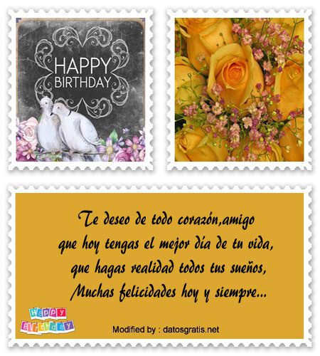 Bonitas Cartas Para Mi Amigo En Su Cumpleaños  Frases de 