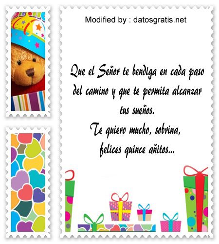 Bonita Carta Para Mi Sobrina Que Cumpleaños  Saludos de 