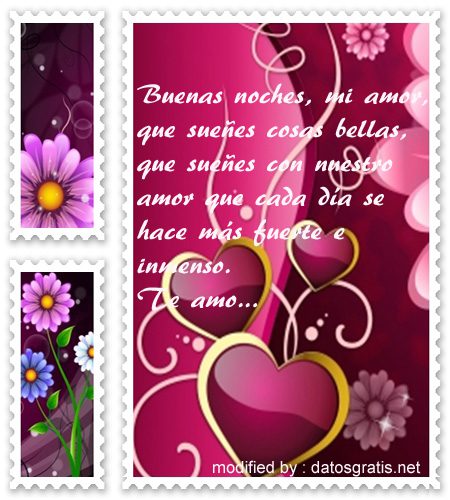 Postales Bonitas Con Textos De Buenas Noches Para Mi Pareja - Postales Bonitas Con Textos De Buenas Noches Para Mi Pareja -