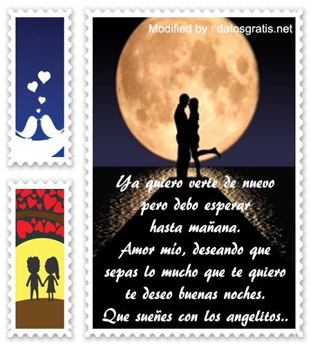 Romànticos mensajes y tarjetas de buenas noches para enviar - Romànticos mensajes y tarjetas de buenas noches para enviar -