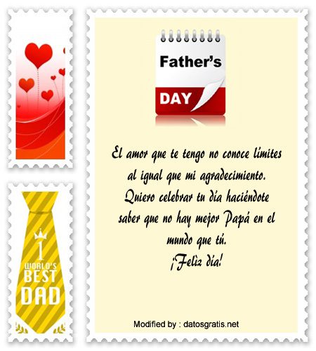 Bellos Mensajes Por El Dia Del Padre  Frases Por El Dia 