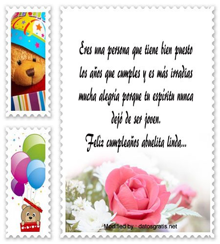 Mensajes De Cumpleaños Para Mi Abuela Saludos De Mensajes De Cumpleaños Para Mi Abuela Saludos De