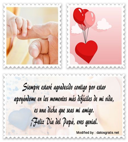 Mensajes por el Día del Padre para amigos | Feliz Día Papá frases