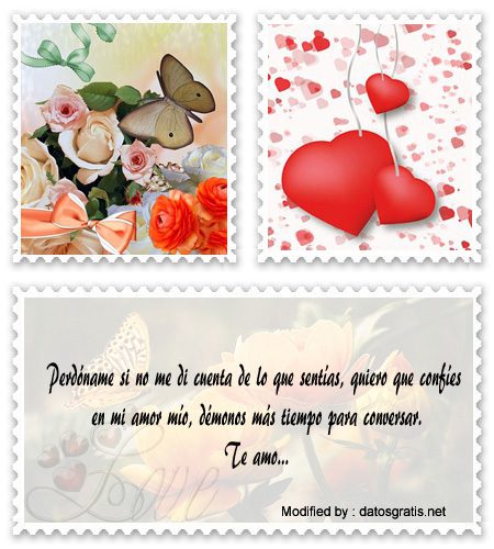 Mensajes de amor y confianza para novios│Frases románticas Mensajes de amor y confianza para novios│Frases románticas